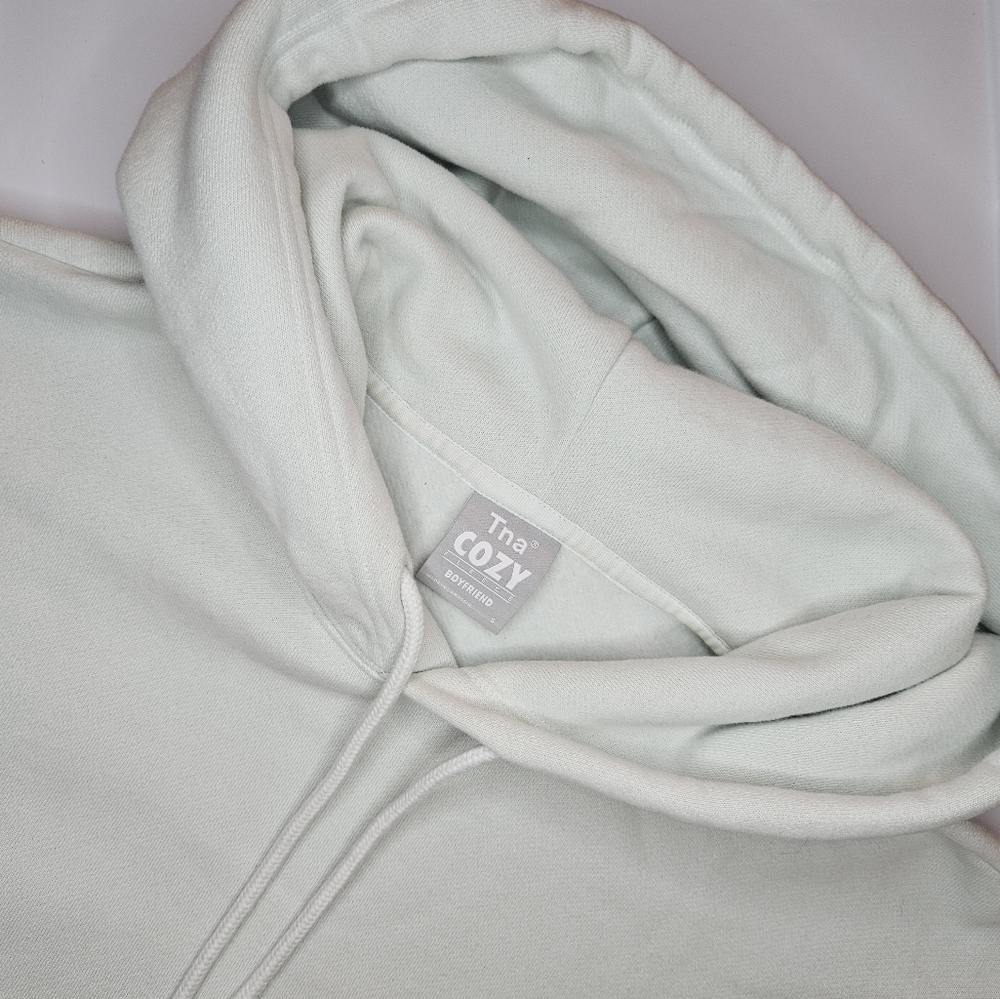 TNA cozy fleece boyfriend hoodie